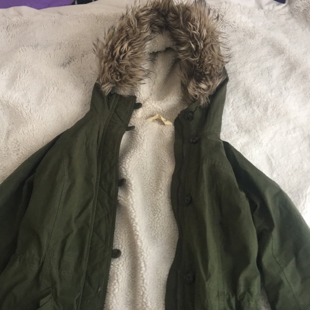 Hollister heavy coat